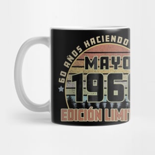 Camiseta Cumplea Mayo 1960 60 Haciendo Historia Mug